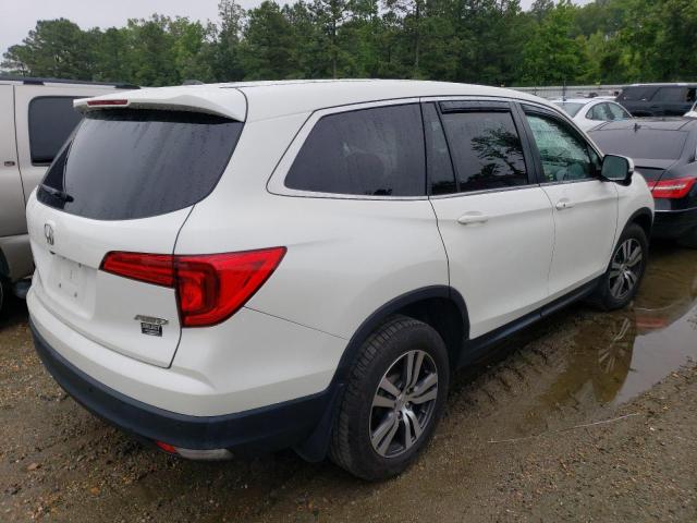 5FNYF6H75HB005617 - 2017 HONDA PILOT EXLN WHITE photo 3