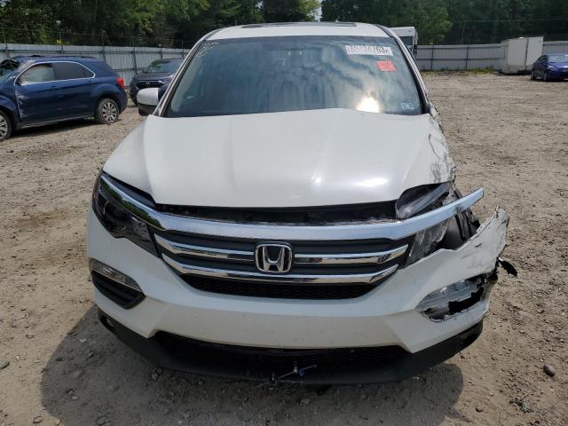 5FNYF6H75HB005617 - 2017 HONDA PILOT EXLN WHITE photo 5