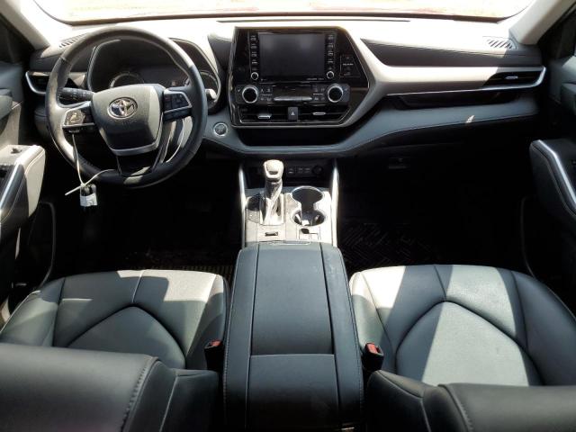 5TDGZRBH1NS582948 - 2022 TOYOTA HIGHLANDER XLE Bordo foto 8