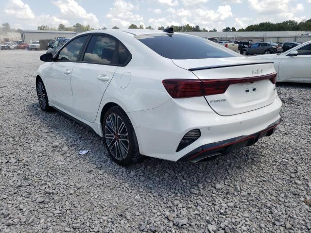 3KPF44AC2PE610241 - 2023 KIA FORTE GT WHITE photo 2