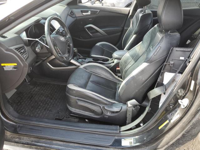 KMHTC6AE5DU147457 - 2013 HYUNDAI VELOSTER TURBO 黑色 照片 7