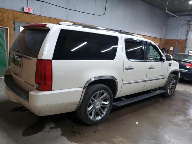 1GYS4KEF2DR309535 - 2013 CADILLAC ESCALADE ESV PLATINUM თეთრი ფოტო 3