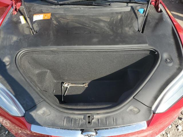 5YJSA1E1XGF153509 - 2016 TESLA MODEL S RED photo 11