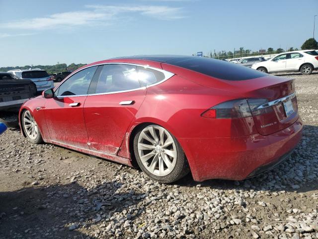 5YJSA1E1XGF153509 - 2016 TESLA MODEL S RED photo 2