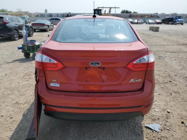 3FADP4BJ9JM129255 - 2018 FORD FIESTA SE RED photo 6