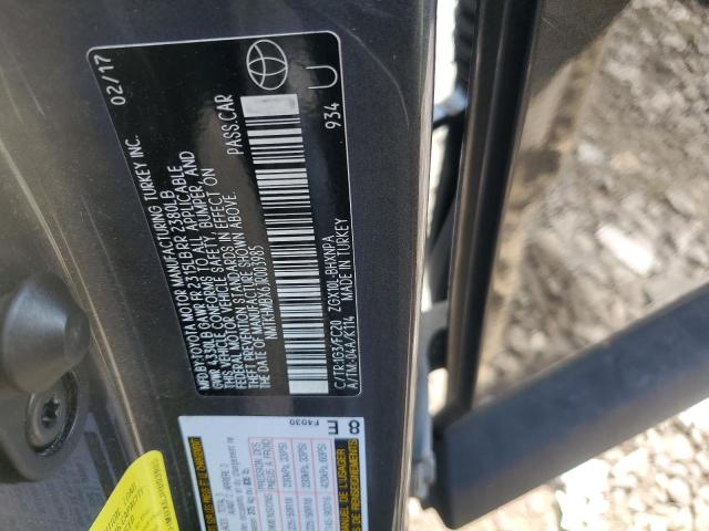 NMTKHMBX6JR003985 - 2018 TOYOTA C-HR XLE Gri fotoğraf 12