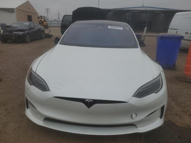 5YJSA1E66PF521633 - 2023 TESLA MODEL S Белый фото 5