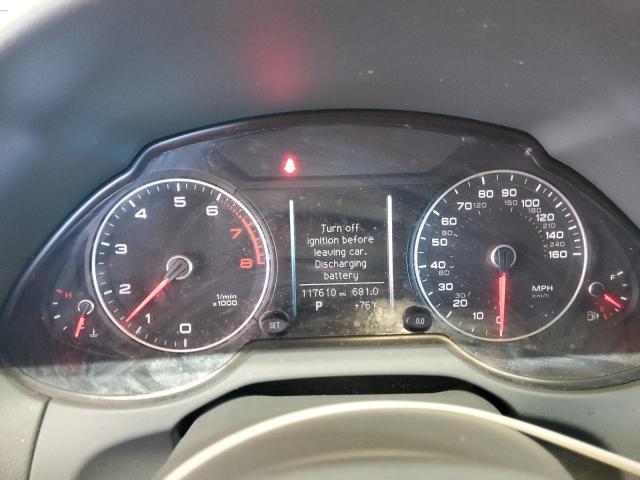 WA1LFAFP2DA063469 - 2013 AUDI Q5 PREMIUM PLUS ვერცხლისფერი ფოტო 9