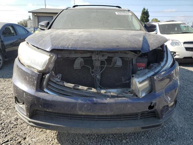 5TDJKRFHXFS212832 - 2015 TOYOTA HIGHLANDER XLE Mavi foto 5
