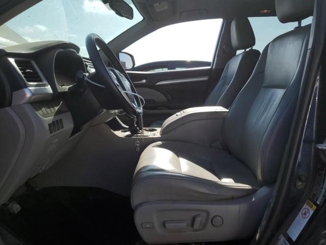 5TDJKRFHXFS212832 - 2015 TOYOTA HIGHLANDER XLE Mavi foto 7