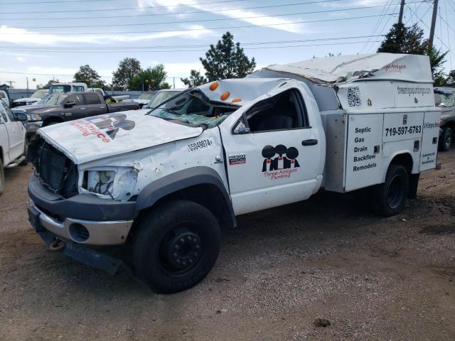 3D6WD66L69G549904 - 2009 DODGE RAM 4500 ST WHITE photo 1