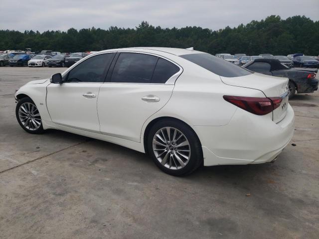 JN1EV7AP9JM590191 - 2018 INFINITI Q50 LUXE WHITE photo 2