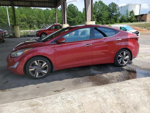 KMHDH4AE1EU130568 - 2014 HYUNDAI ELANTRA SE RED photo 1