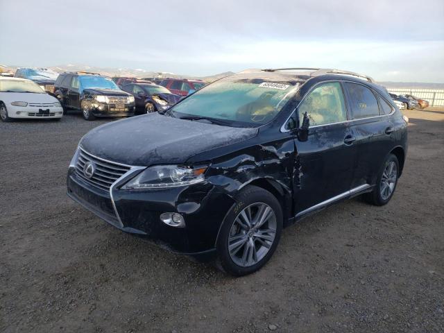 2T2BK1BA4FC333651 - 2015 LEXUS RX 350 BASE BLACK photo 2