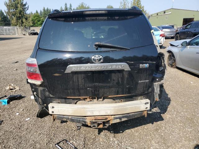 JTEJW3EH6A2043780 - 2010 TOYOTA HIGHLANDER HYBRID LIMITED BLACK photo 6