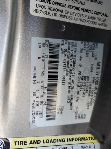 5LMFU27578LJ08887 - 2008 LINCOLN NAVIGATOR SILVER photo 13