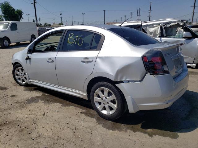 3N1AB6AP3CL733506 - 2012 NISSAN SENTRA 2.0 SILVER photo 2