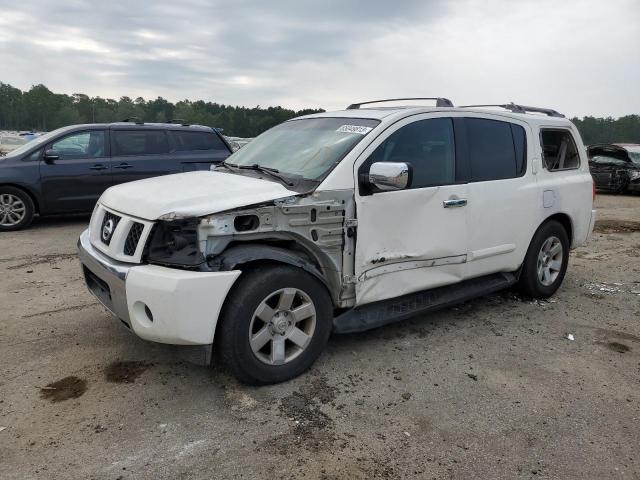 5N1AA08A66N706637 - 2006 NISSAN ARMADA SE WHITE photo 1