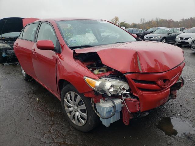 2T1BU4EE8CC864412 - 2012 TOYOTA COROLLA BASE RED photo 1