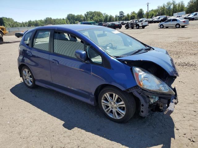 JHMGE8H45AS012395 - 2010 HONDA FIT SPORT Mavi foto 4