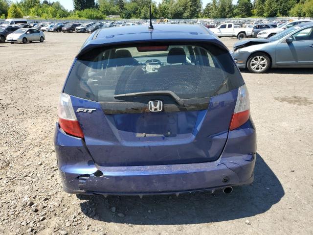 JHMGE8H45AS012395 - 2010 HONDA FIT SPORT Mavi foto 6
