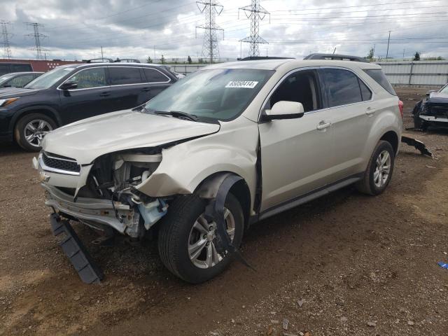 2GNALDEK0D1268576 - 2013 CHEVROLET EQUINOX LT BEIGE photo 1