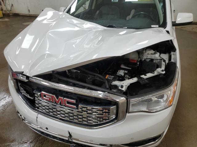 1GKKNXLS1KZ146653 - 2019 GMC ACADIA DENALI WHITE photo 12