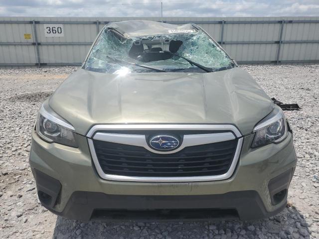JF2SKAAC5KH418478 - 2019 SUBARU FORESTER GREEN photo 5