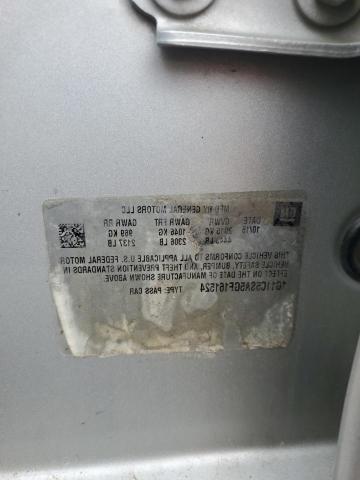 1G11C5SA5GF161524 - 2016 CHEVROLET MALIBU LIM LT 银色 照片 22