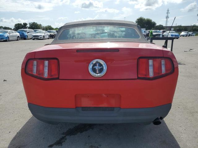 1ZVBP8ENXA5142607 - 2010 FORD MUSTANG RED photo 6