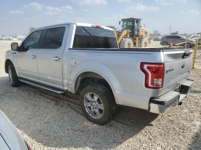 1FTEW1CP0GFC37159 - 2016 FORD F150 SUPERCREW SILVER photo 2