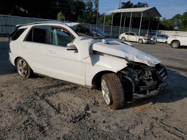 4JGDA5HB0FA511966 - 2015 MERCEDES-BENZ ML 350 4MATIC WHITE photo 4