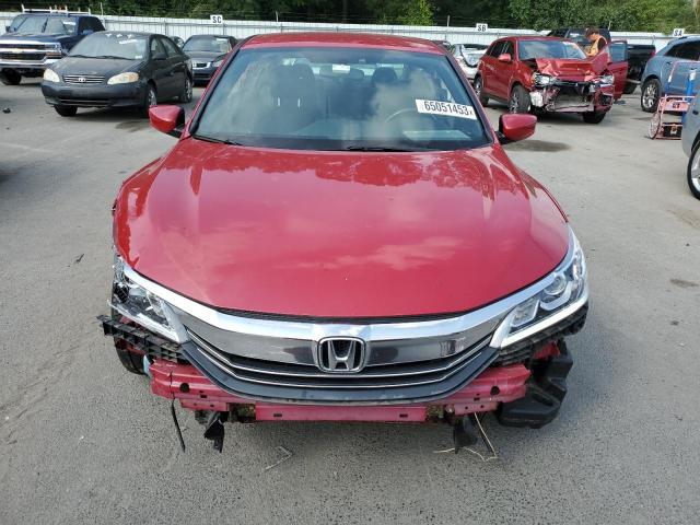 1HGCR2F59GA145612 - 2016 HONDA ACCORD SPORT RED photo 5