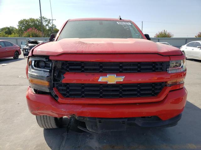 1GCRCPEC7JZ376279 - 2018 CHEVROLET SILVERADO C1500 CUSTOM RED photo 5