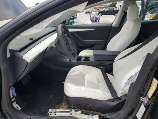 5YJ3E1EB2NF115268 - 2022 TESLA MODEL 3 أسود صورة 7