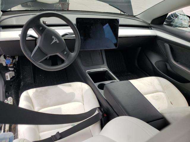 5YJ3E1EB2NF115268 - 2022 TESLA MODEL 3 أسود صورة 8