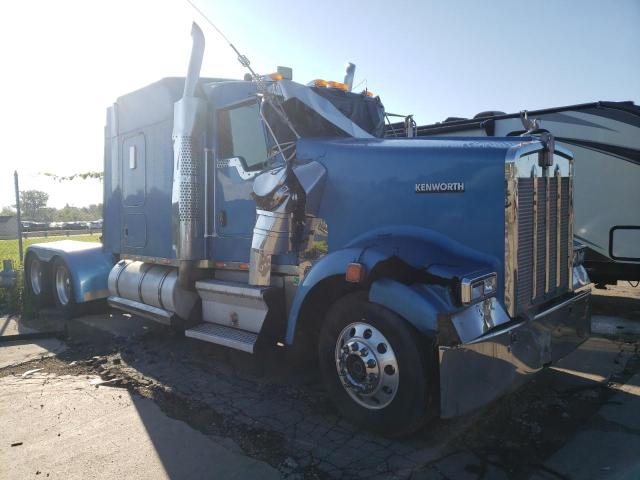 1XKWDB9X74J066768 - 2004 KENWORTH CONSTRUCTI W900 BLUE photo 1