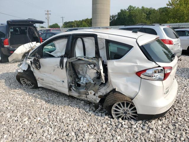 1FADP5CU5FL105283 - 2015 FORD C-MAX PREMIUM SEL WHITE photo 2