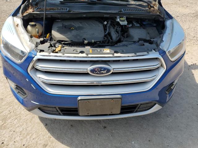1FMCU9GD8JUC25299 - 2018 FORD ESCAPE SE Blau Foto 12