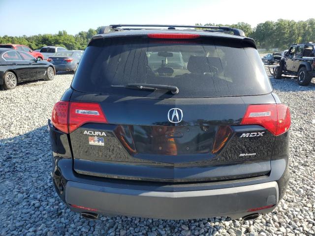 2HNYD28388H516920 - 2008 ACURA MDX TECHNOLOGY შავი ფოტო 6