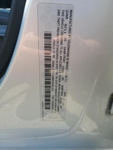 3VWLZ7AJ3BM304133 - 2011 VOLKSWAGEN JETTA SEL 银色 照片 12