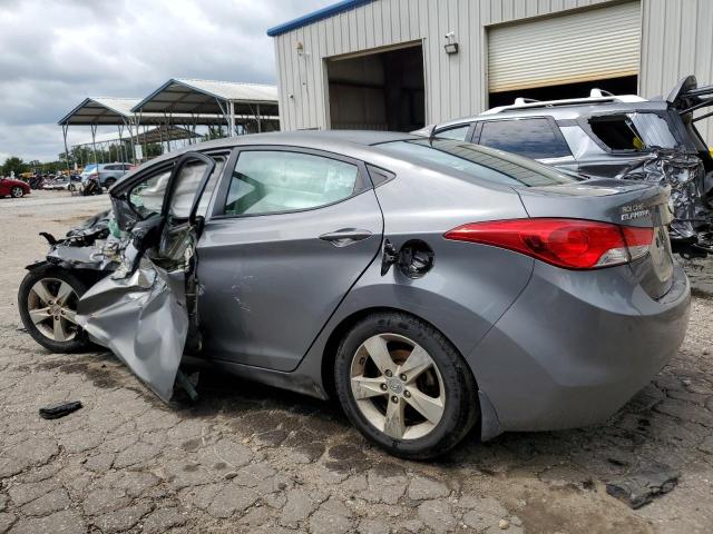 5NPDH4AE3DH392864 - 2013 HYUNDAI ELANTRA GLS GRAY photo 2