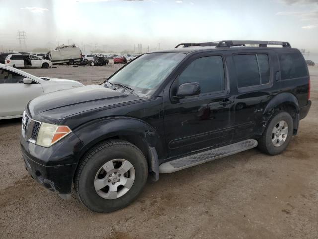 5N1AR18U86C681924 - 2006 NISSAN PATHFINDER LE BLACK photo 1