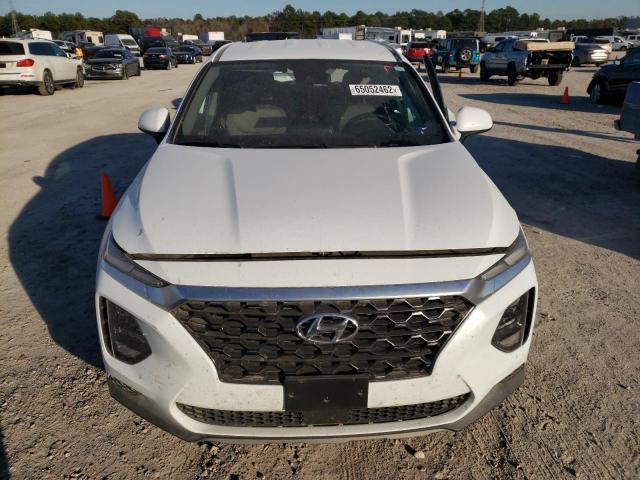 5NMS23AD8KH043851 - 2019 HYUNDAI SANTA FE SE WHITE photo 5