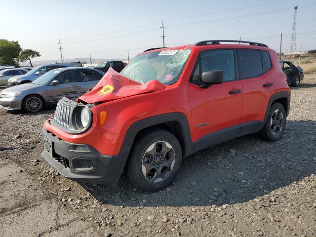 ZACCJAAW9GPE11954 - 2016 JEEP RENEGADE SPORT RED photo 1
