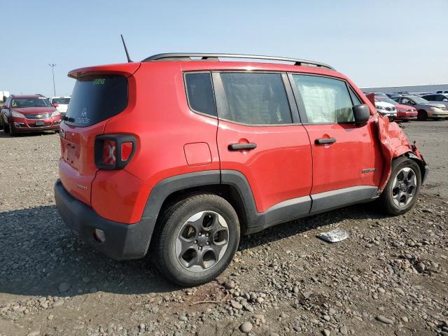 ZACCJAAW9GPE11954 - 2016 JEEP RENEGADE SPORT RED photo 3