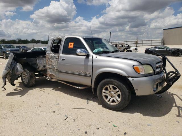 5TBRT34124S450876 - 2004 TOYOTA TUNDRA ACCESS CAB SR5 SILVER photo 4
