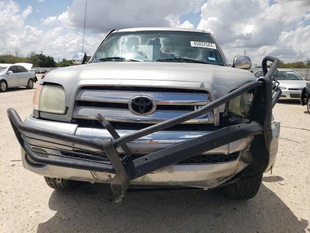 5TBRT34124S450876 - 2004 TOYOTA TUNDRA ACCESS CAB SR5 SILVER photo 5