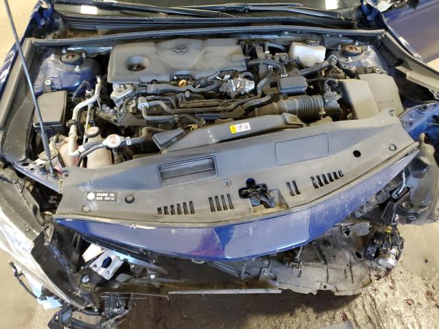 4T1F31AK1RU075587 - 2024 TOYOTA CAMRY XLE BLUE photo 11