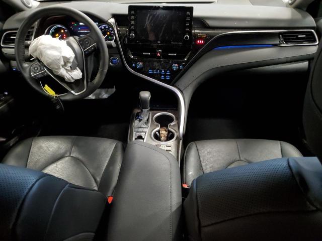 4T1F31AK1RU075587 - 2024 TOYOTA CAMRY XLE BLUE photo 8